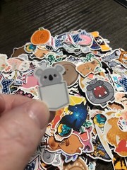 50 mini mystery bundle of stickers, tiny stickers, phone case, laptop, ephemera
