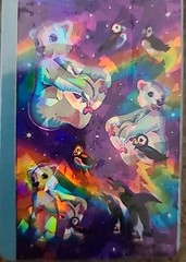 NIP Vintage LISA FRANK Crystal Stickers – Polar Bears Puffins Penguins – P657