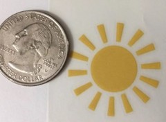 SUMMERTIME Transfer Rub-On Titles (6″x2″)My Mind’s Eye•Sun•Vacation •June•July••