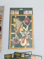 Victorian Decoupage Craft Lot – 4 ITEMS