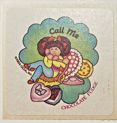 Vintage 1984 Cabbage Patch Kids Scratch n Sniff Sticker Lot of 9