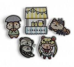 Hubman & Chubgirl Die Cut Stickers