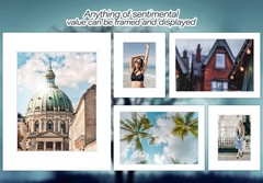 100 PCS 5×7 Inch White Backing Matte Board 4Ply Thickness For Photo Frame