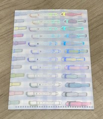 New Happie Scrappie Mini Mildliner Sticker Folder