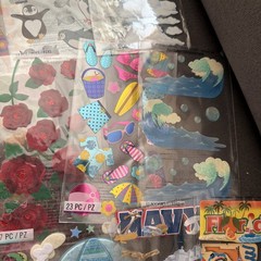 Lot 32 Sticko EK Success Scrapbooking Embellishment Stickers