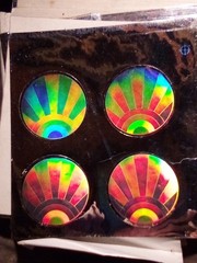 hologram «Asaho Disc» 1981 Patent Pending Steve McGrew