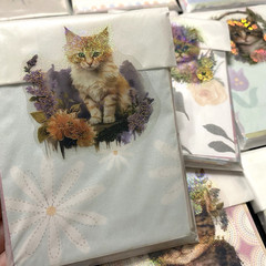 15pc SPRING paper scrap pack 3″x4″ cuts scrapbook paper collage junk journal art