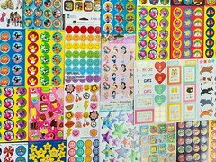 Lot 4099 Stickers Pixar Cartoon Kids Disney Characters TV movies Party Express