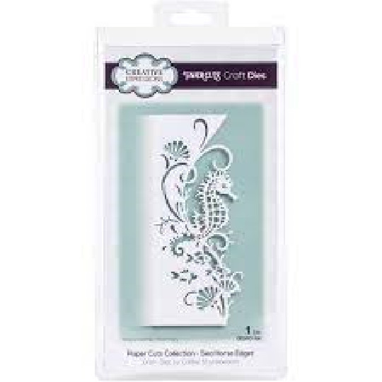 CREATIVE EXPRESSIONS – METAL CUTTING DIE – PAPER CUTS – SEA HORSE EDGER