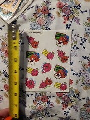 Vintage TREND Scratch N Sniff Sticker Sheet T-173 Raspberry Fruit 80’s