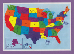 Vintage MELLO SMELLO Nutrition Nation STICKER Activity Sheet
