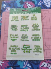 Vintage American Greetings St Patricks Day Stickers Sayings 4 Sheets New Pack