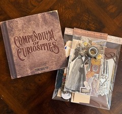Vtg. Steampunk 120+ Pc. Lot Junk Journal Ephemera Embellishments Tim Holtz Book