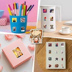 60pcs Classic Japanese Anime Sticker, Cute Cartoon Vinyl Waterproof Stickers …