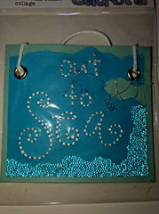 EK SUCCESS Rebecca Sower Fresh Stickers Handmade Fisherman Dreams Out to Sea
