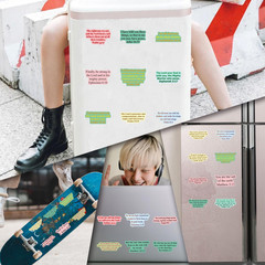 120Pcs Bible Verse Stickers, Inspirational Christian Vintage Journal Stickers