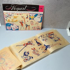 VTG MCM Baby Kids Vogart Textilprints Transfer Patterns Iron On 156 Animals