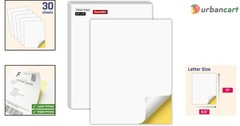 30 Sheets Printable White Matte Sticker Paper – Laser & Inkjet Compatible