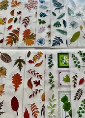 199+ Stickers Green Leaves Plants Fresh Forest Flower Bird Butterfly Cactus Tree