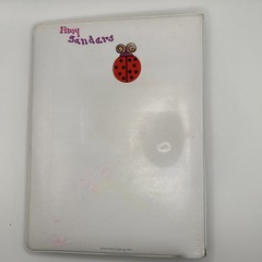 Vtg 1980s Small World Sticker Book Sanrio Scratch Sniff Hello Kitty 10 Pgs Album