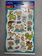 Nickelodeon Rugrats Stickers American Greetings Easter /Carlton. Vintage New