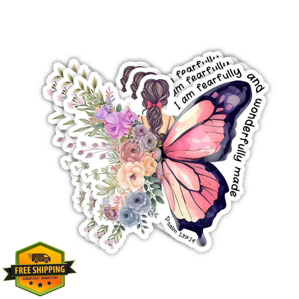 LAVENDRIX Psalm 139:14 Sticker