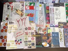 HUGE STICKER LOT~100+ Shts.~Mixed Themes & Brands…..