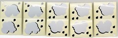 Mrs Grossman’s Silver Lining Clouds Stickers 10 Panel Raindrops Vintage Rare DIY