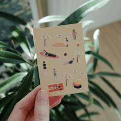 SWIM SWIM – Adorable scrapbooking sticker
