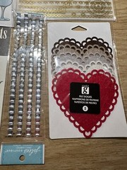 Scrapbooking lot stickers felt Embellishments Chalk Letters Black Ink Leaves