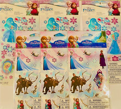 Disney Frozen Elsa Anna Olaf 199+ Stickers, Princess Let it go Sticker Lot