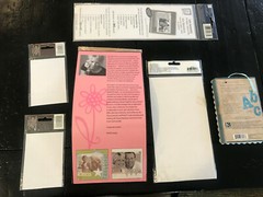 Recollections K&Company Chipbox Deja view Studio G Heidi Swapp Chipboard
