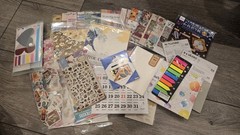 Scrapbooking & Paper Craft Mixed Lot Embellishments Stickers Journaling 1000+
