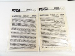 2 PK DURO TYPE Transfer Lettering, Old English + Times Roman Bold, 1/4″ (24 PT.)