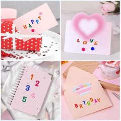 1512 Letter Stickers 12 Sheets 1in Alphabet Vinyl Self Adhesive Multicolor Lette