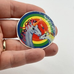 Vintage 1980s Sticker Lot 50+ Stickers Lisa Frank Rainbows Foil Glitter LOOK