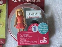 American Girl Bubble Stickers Sticker LotPack 8 And 3 Small Dolls And Lego Doll
