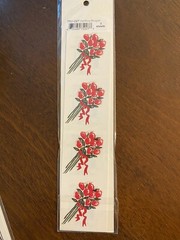 Printworks Border Stickers & 2 Pkgs Stickers Red Rose Pattern NEW Sealed