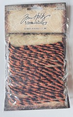 Tim Holtz Halloween Jute String, Orange and Black, TH94440