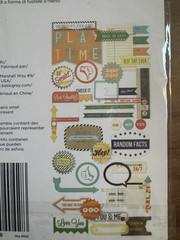 Basic Grey, HEY BOY, Die-Cut Cardstock & Transparencies Pack NEW