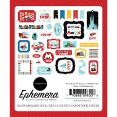 Crafts CB Die Cuts Believe in Magic Disney Castle Best Day Ever Say Cheese Dream