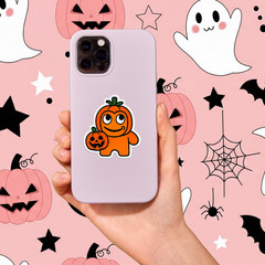 14pcs Halloween Themed Peccy Stickers | Waterproof Vinyl Stickers