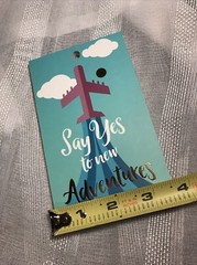 SAY YES TO NEW ADVENTURES Sticker Book 414PC NEW Scrapbook Paper Crafts DIY