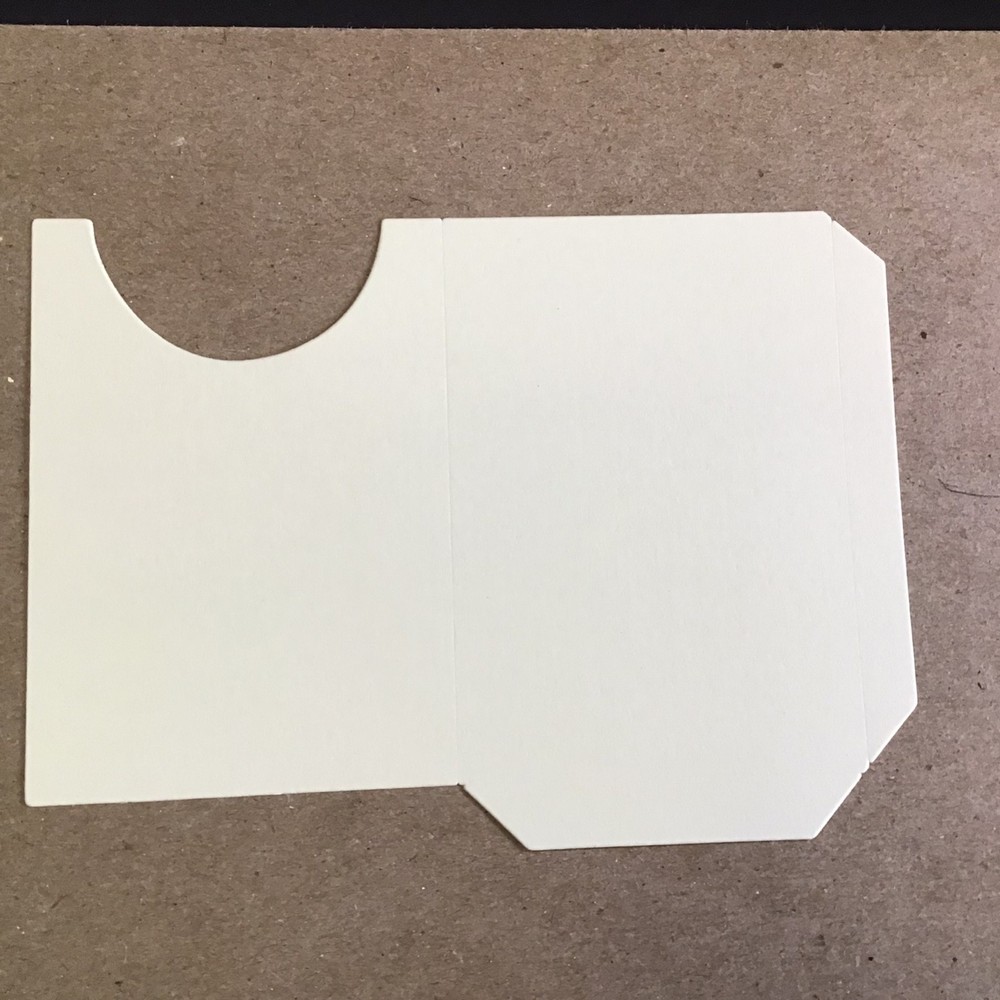 POCKETS Envelope Card Frame Die Cut Embellishments Scrapbook Cards Crafts