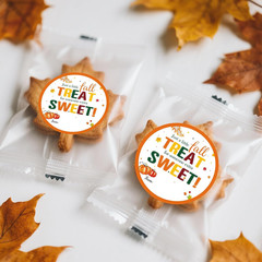 Fall Autumn Gift Stickers – Happy Fall Autumn Thanksgiving Name from Stickers 60