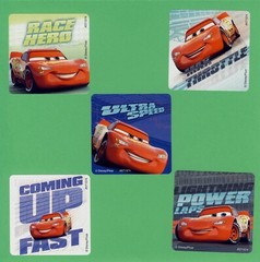 30 Disney Cars Assorted Large Stickers – Party Favors – Lightning McQueen