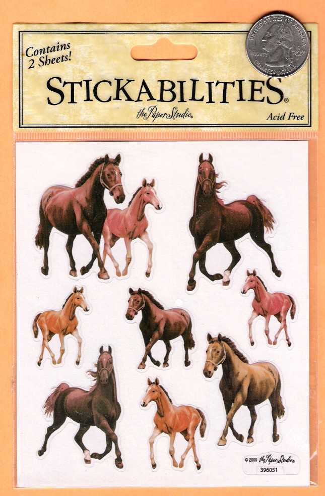 Stickabilities Stickers – Horses – Free Shipping