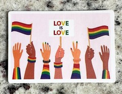 LOT of 500pc PRIDE MIX Stickers, LGTBQ Rainbow, Lesbian,Trans, Non binary