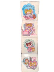 Vintage 1980’s Scratch n Sniff Sticker Lot – Cabbage Patch Kids