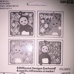 1991 Teletubbies Sticker Variety Pack/15 Sets/14 Unopened-1 Partially open